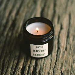 L:a Bruket 313 Beach Fire Scented Candle 50gr Clearance