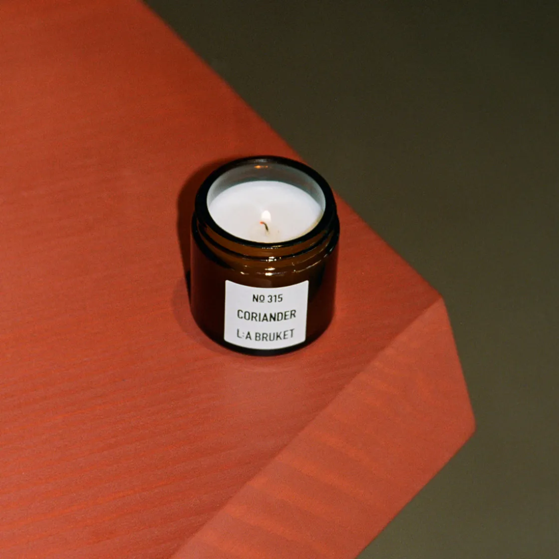 L:a Bruket 315 Coriander Scented Candle 50gr Clearance