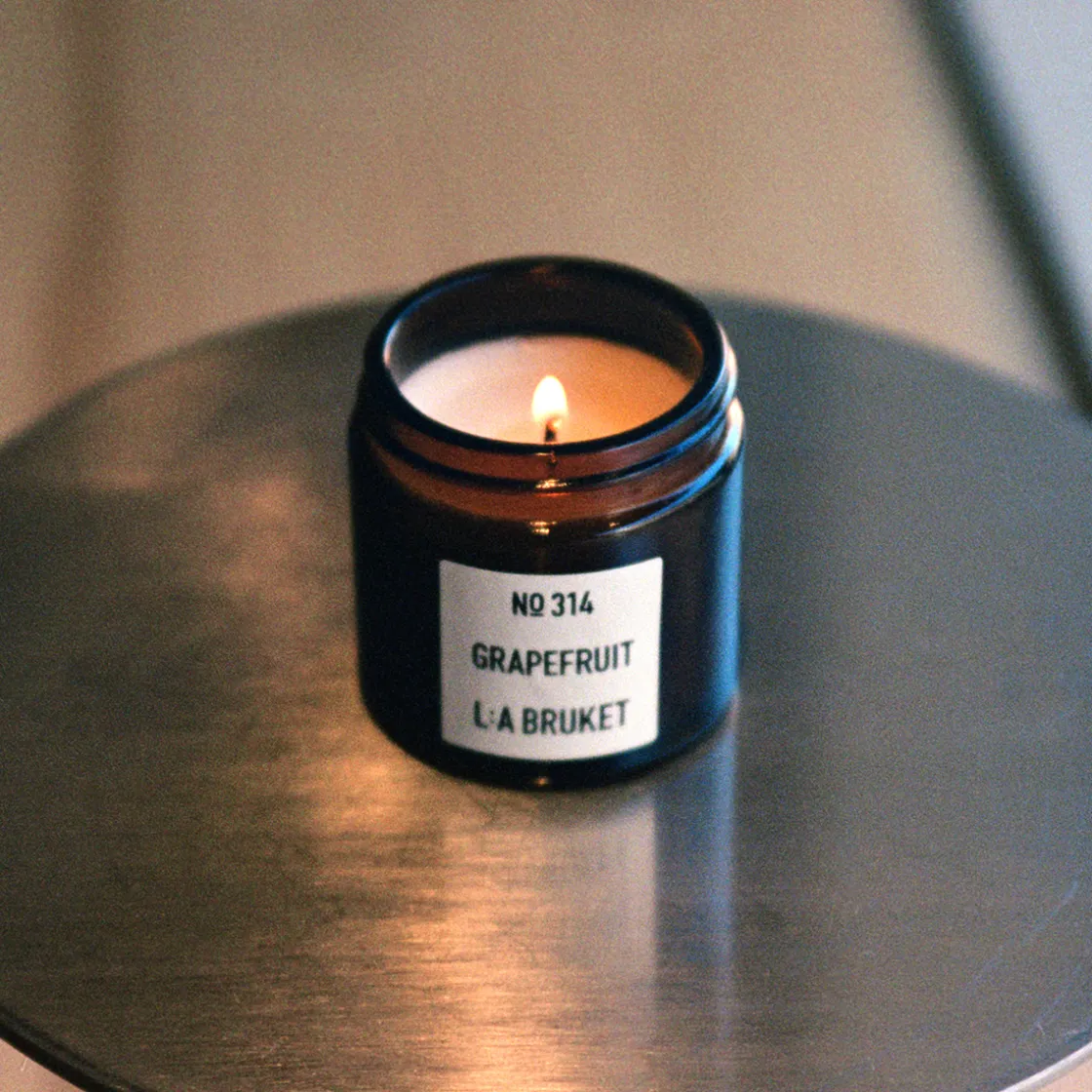 L:a Bruket 314 Grapefruit Scented Candle 50gr Discount