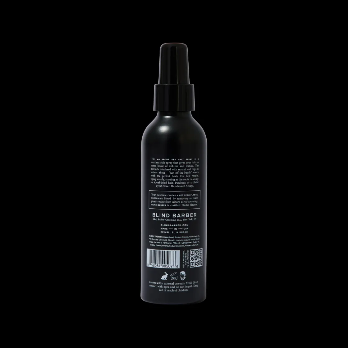 Blind Barber 40 Proof Sea Salt Spray 150ml