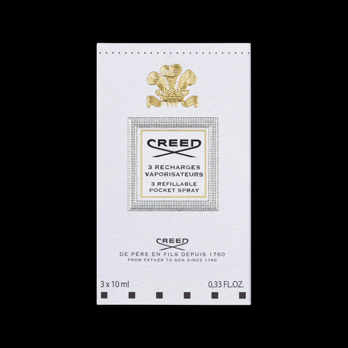 Creed Aventus Eau de Parfum 3x10ml New
