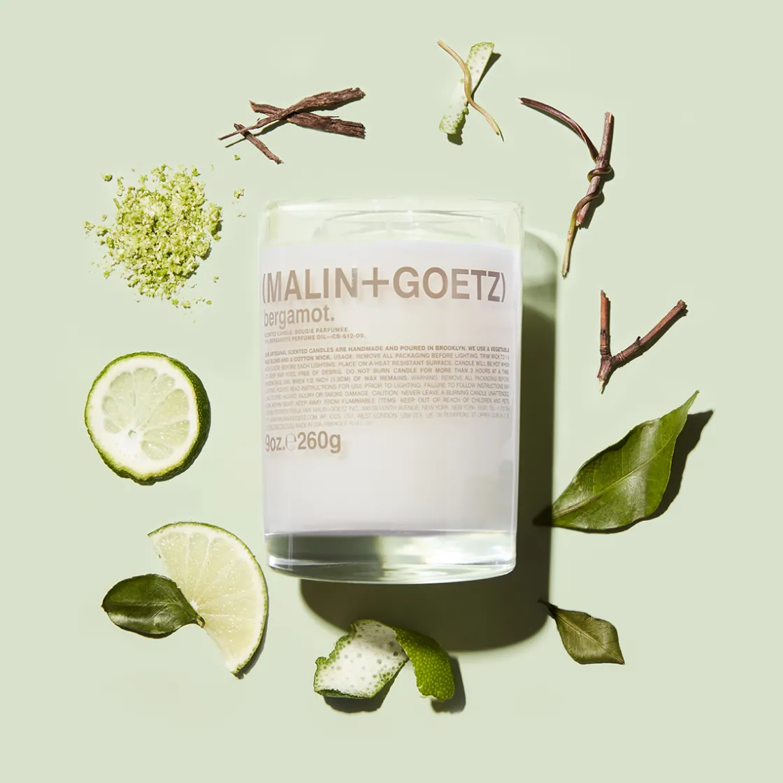 MALIN+GOETZ Bergamot Scented Candle 255gr Sale