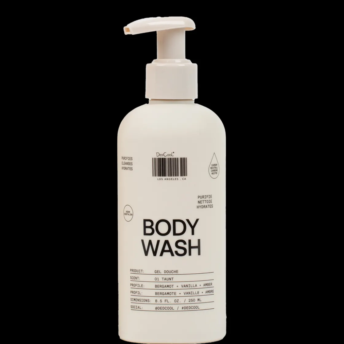 DEDCOOL Body Wash 01 Taunt 250ml Clearance