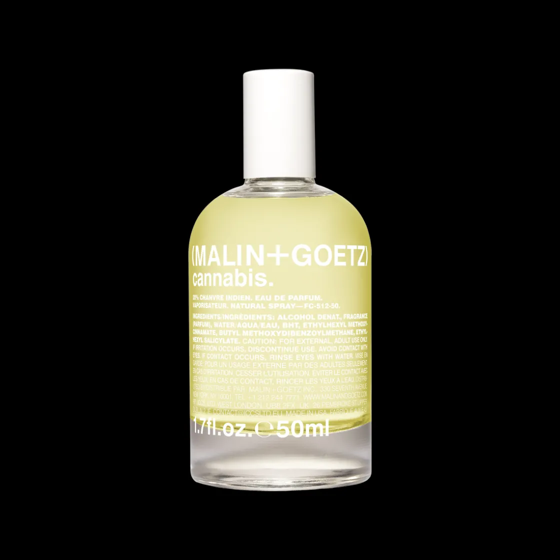 MALIN+GOETZ Cannabis Eau de Parfum 50ml New