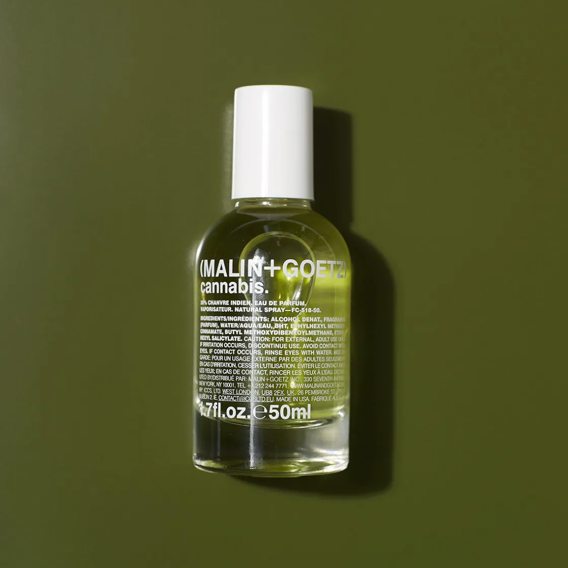 MALIN+GOETZ Cannabis Eau de Parfum 50ml New
