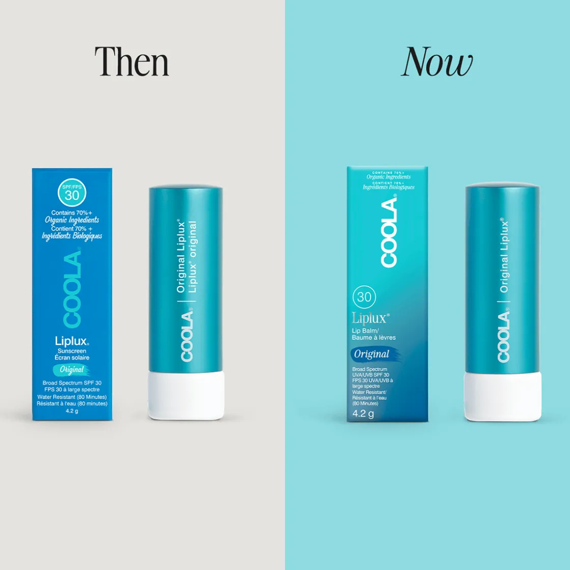 COOLA Suncare Classic Liplux Lip Balm Original SPF 30 4,4gr Clearance