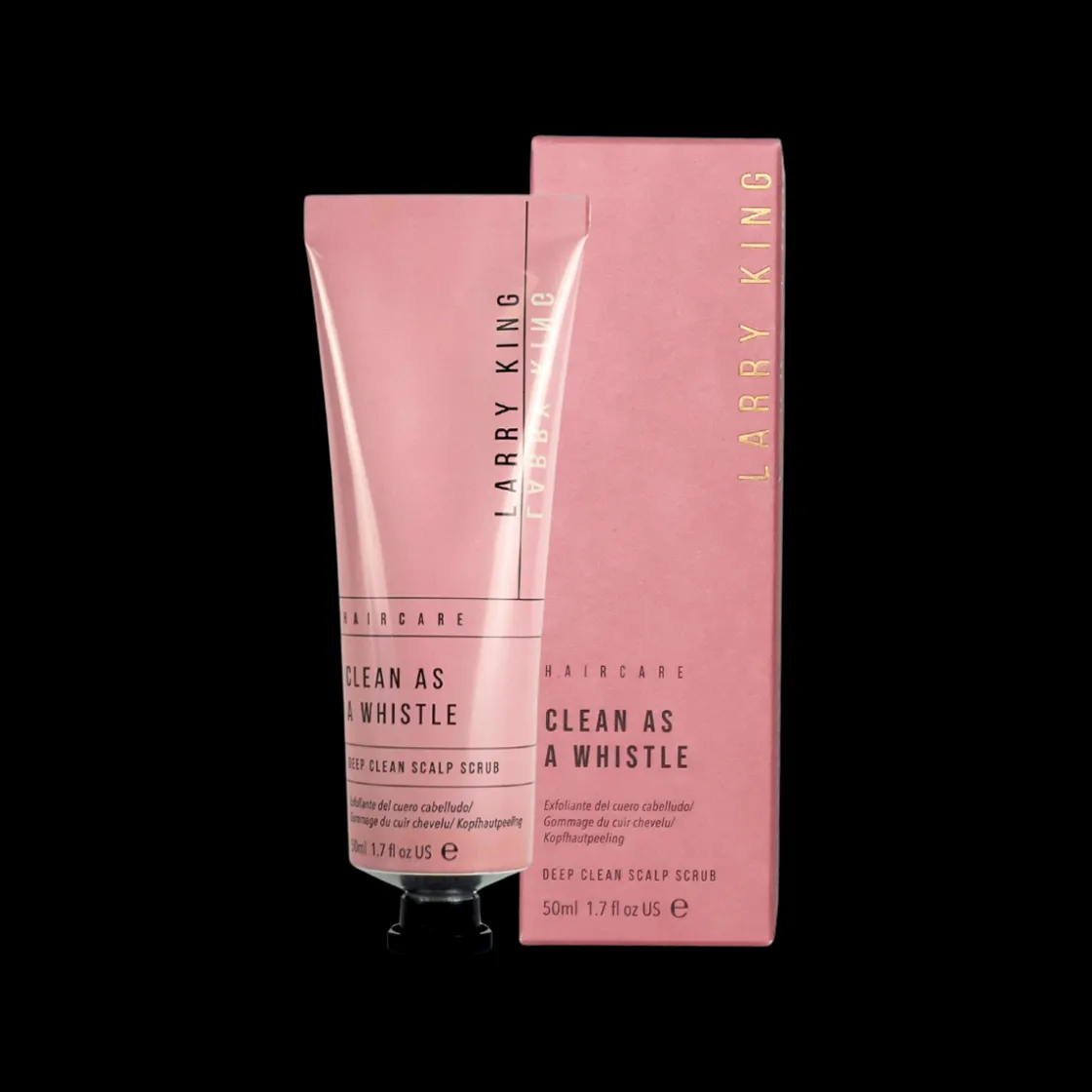 Larry King Haircare Clean As A Whistle Scalp Scrub 50ml New