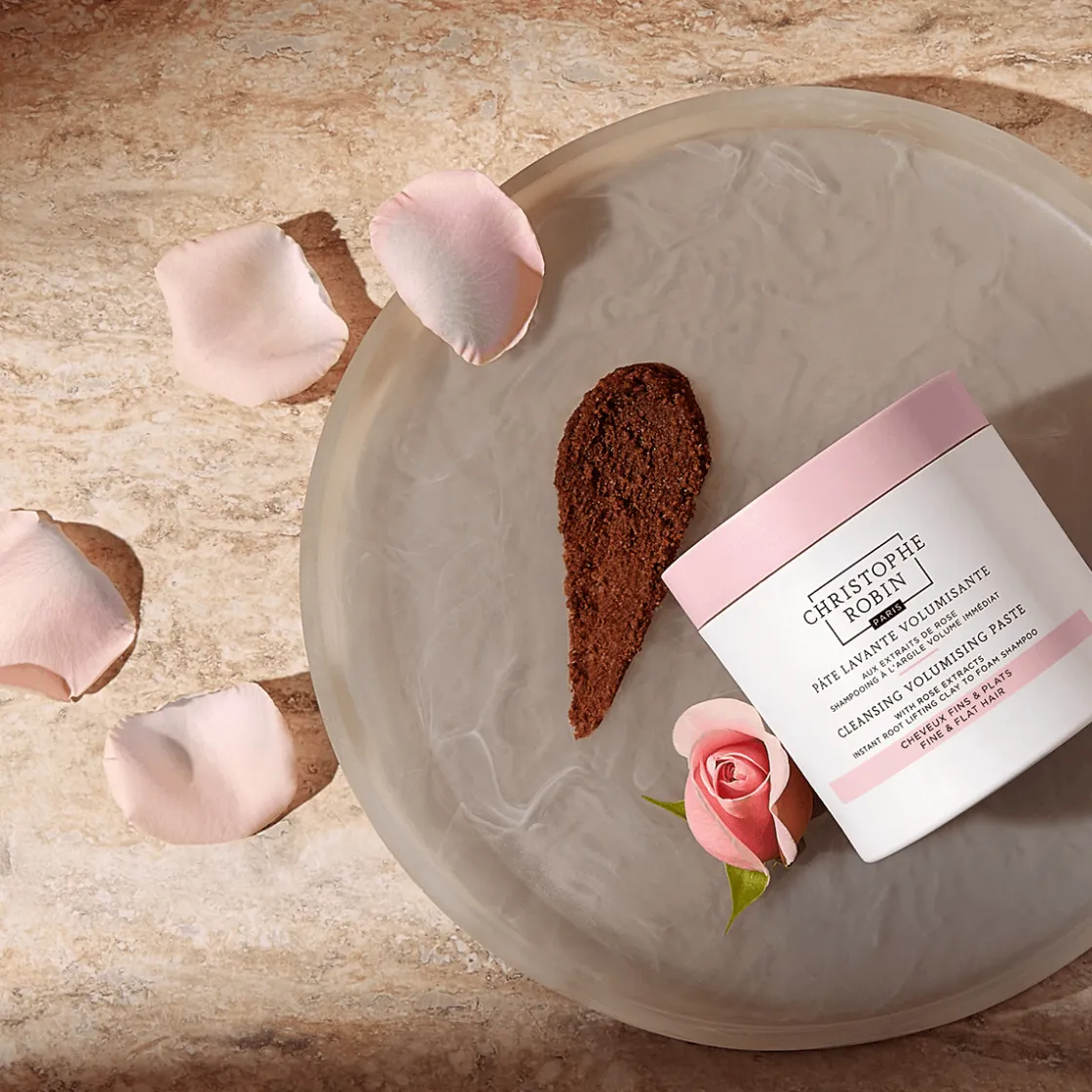 Christophe Robin Cleansing Voluminizing Paste with Rose 250ml Discount