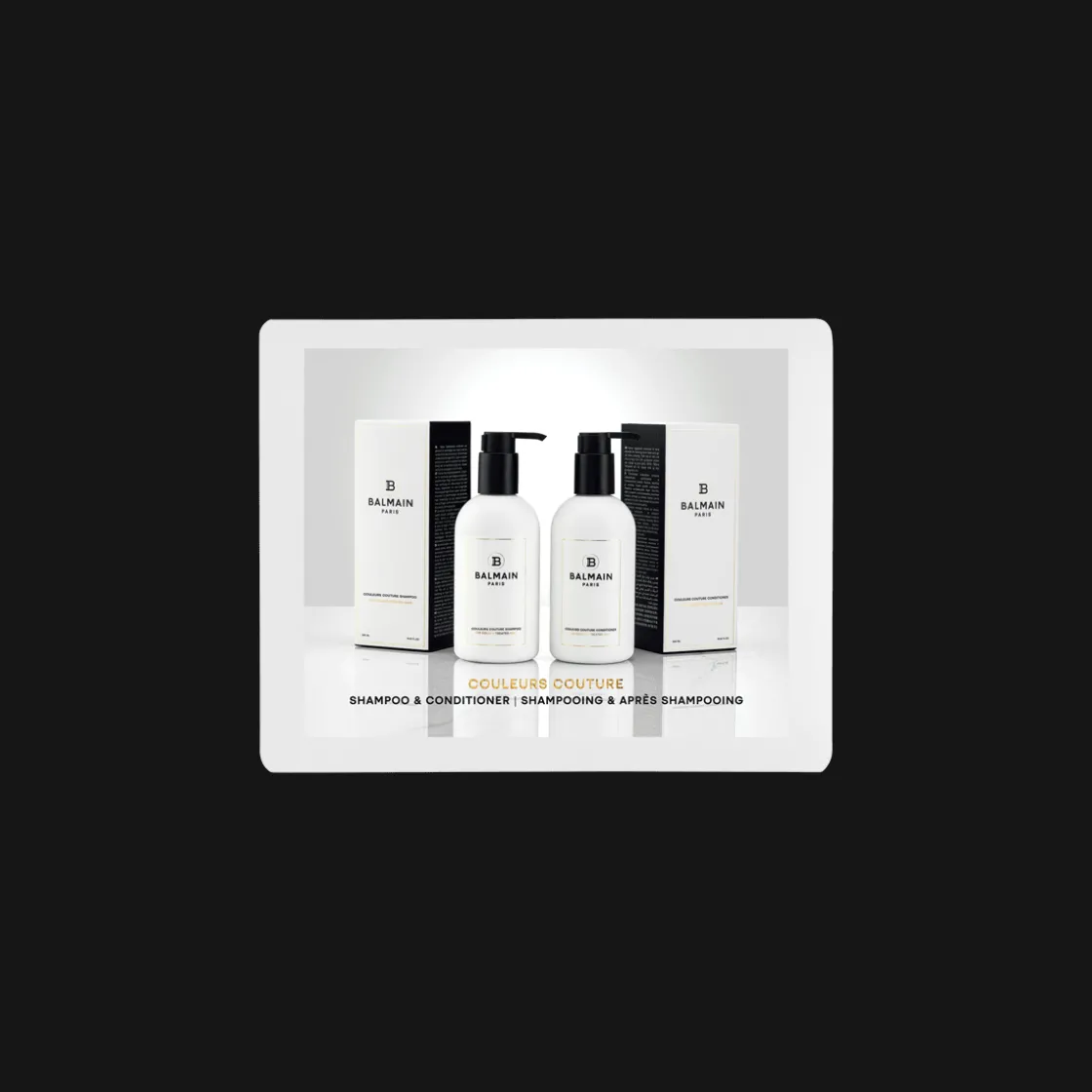 Balmain Hair Couleurs Couture Shampoo 300ml New