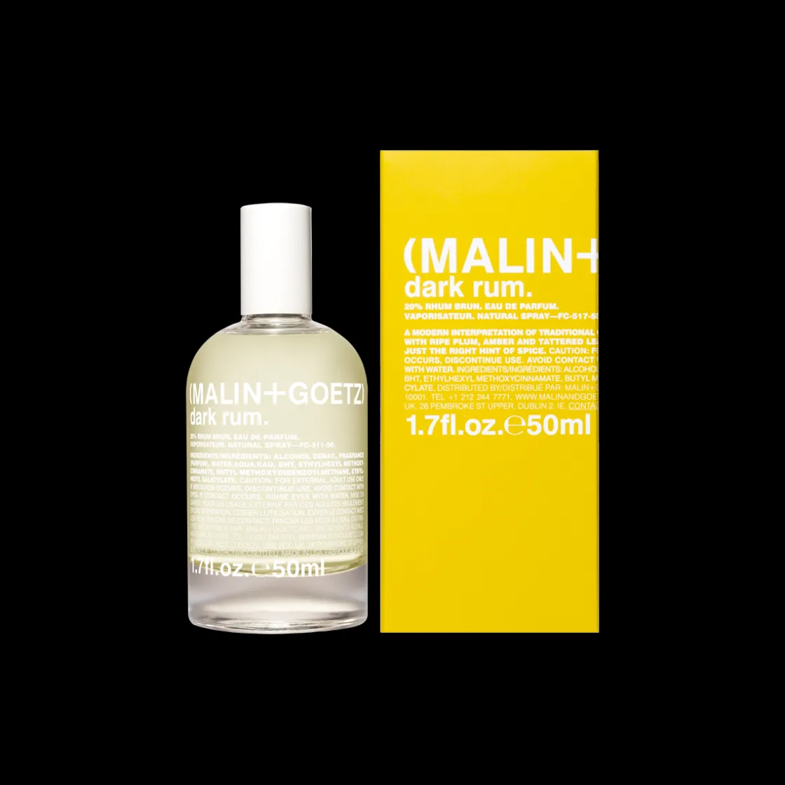 MALIN+GOETZ Dark Rum Eau de Parfum 50ml Clearance