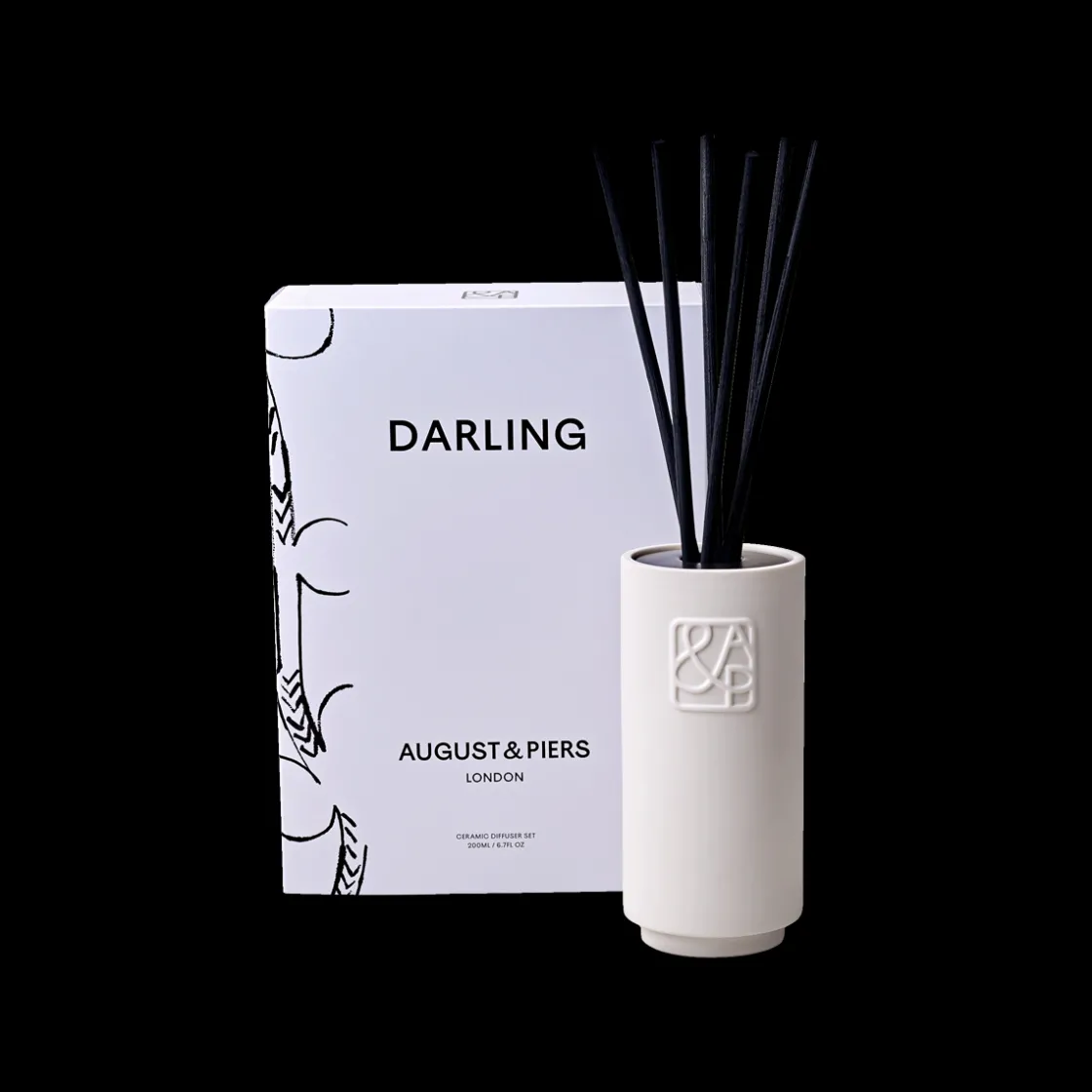 AUGUST&PIERS Darling Ceramic Diffuser Set 200ml Sale