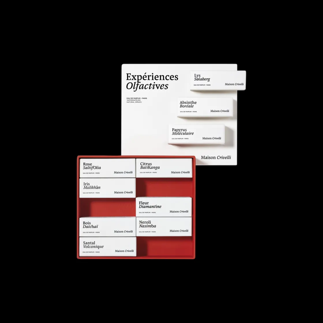 Maison Crivelli Discovery Set 15ml Hot