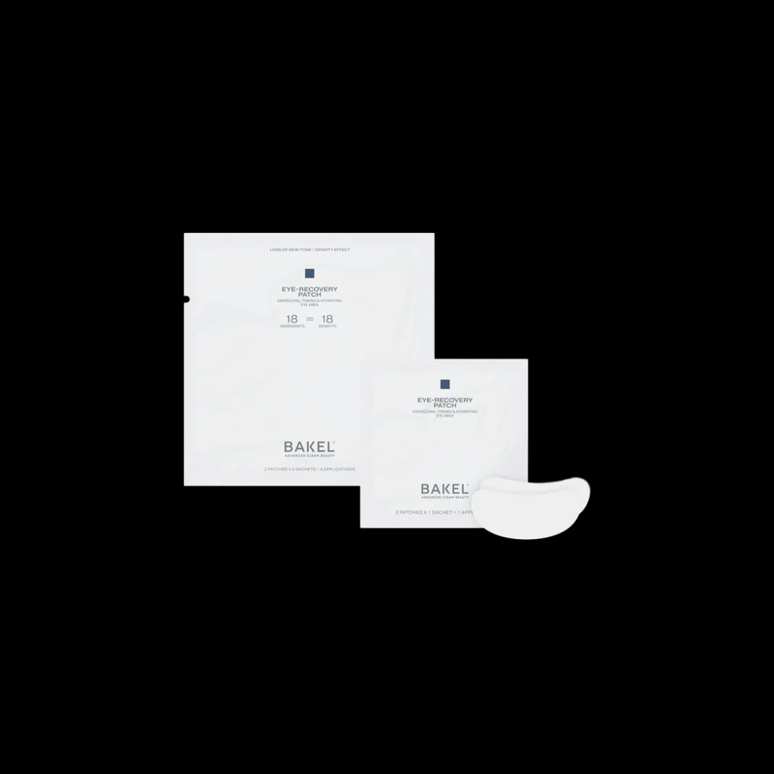 Bakel Eye-Recovery Patch 4x2pcs New