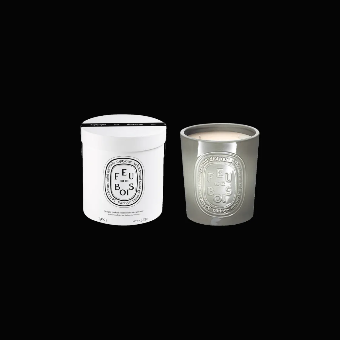 Diptyque Feu de Bois Giant Scented Candle 1500gr Outlet