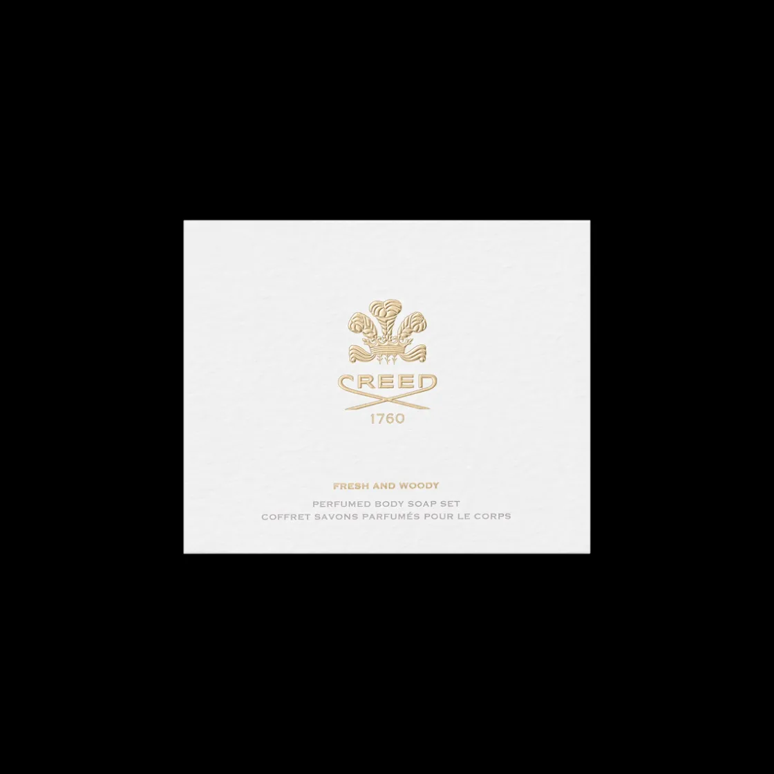 Creed Fresh & Woody Perfumed Soap Gift Set 3x150gr New