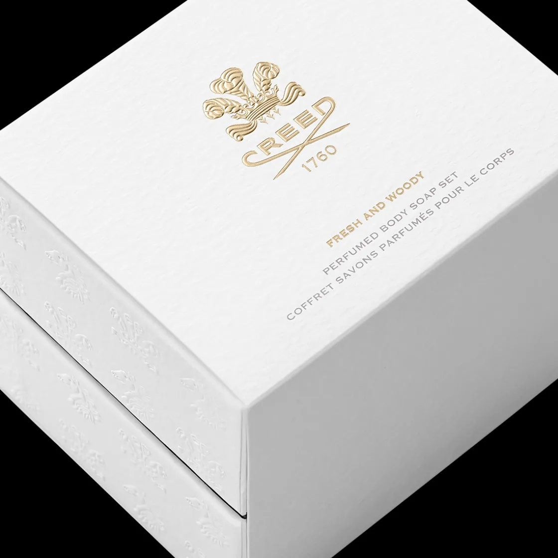 Creed Fresh & Woody Perfumed Soap Gift Set 3x150gr New