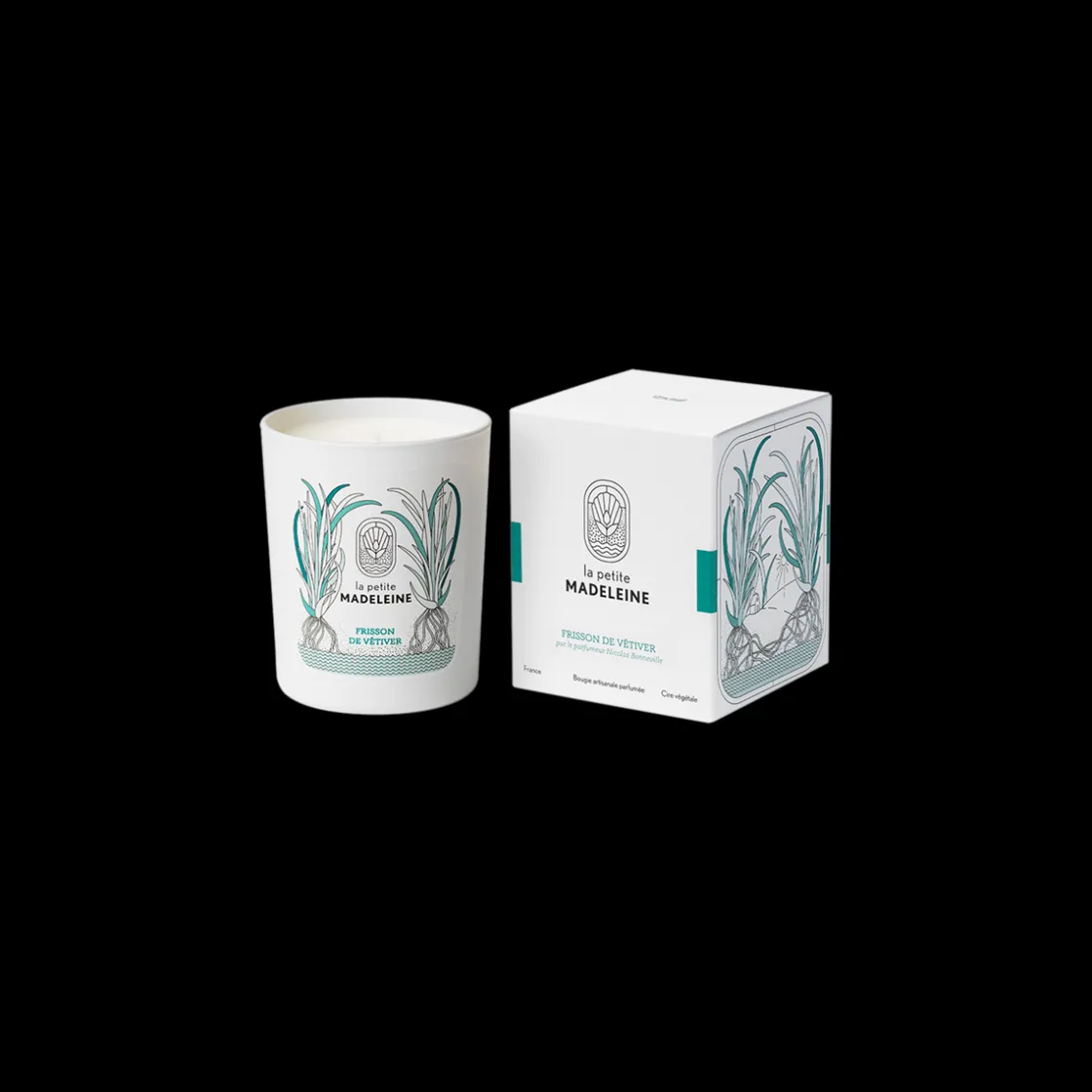 La petite Madeleine Frisson de Vétiver Scented Candle 180gr
