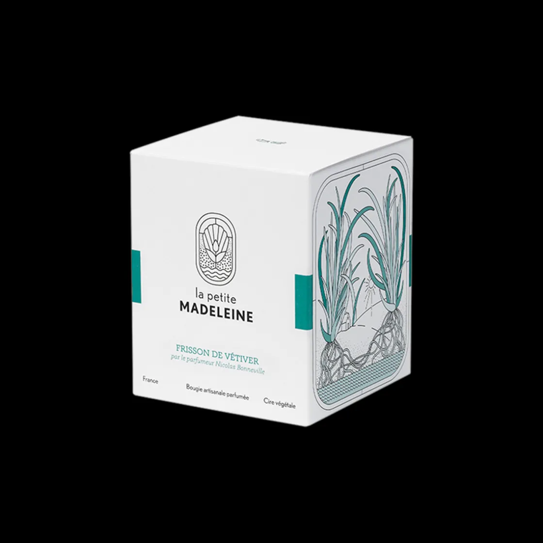La petite Madeleine Frisson de Vétiver Scented Candle 180gr