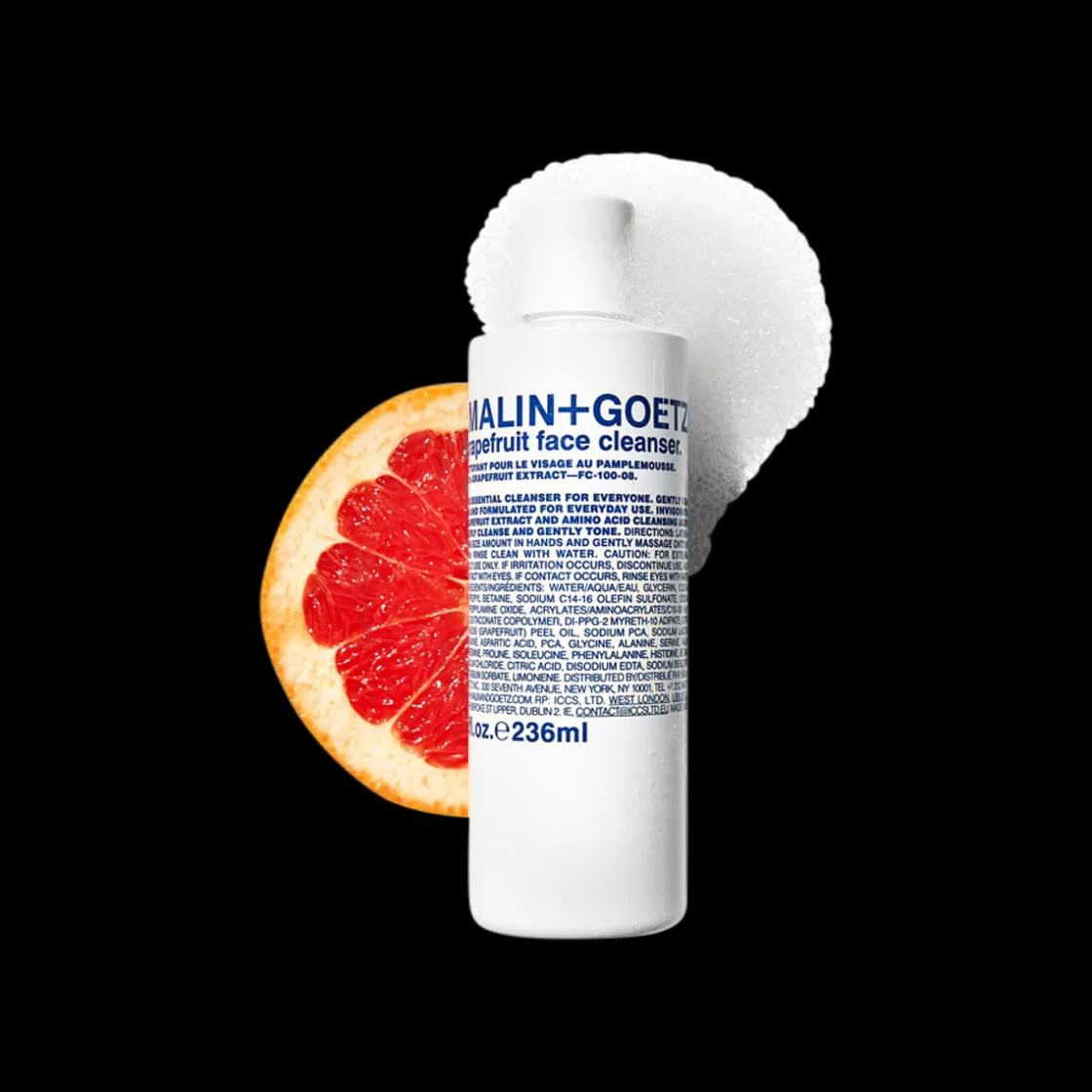 MALIN+GOETZ Grapefruit Face Cleanser 236ml Outlet