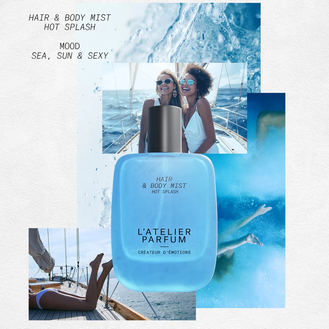 L’atelier Parfum Hair & Body Mist Hot Splash 50ml