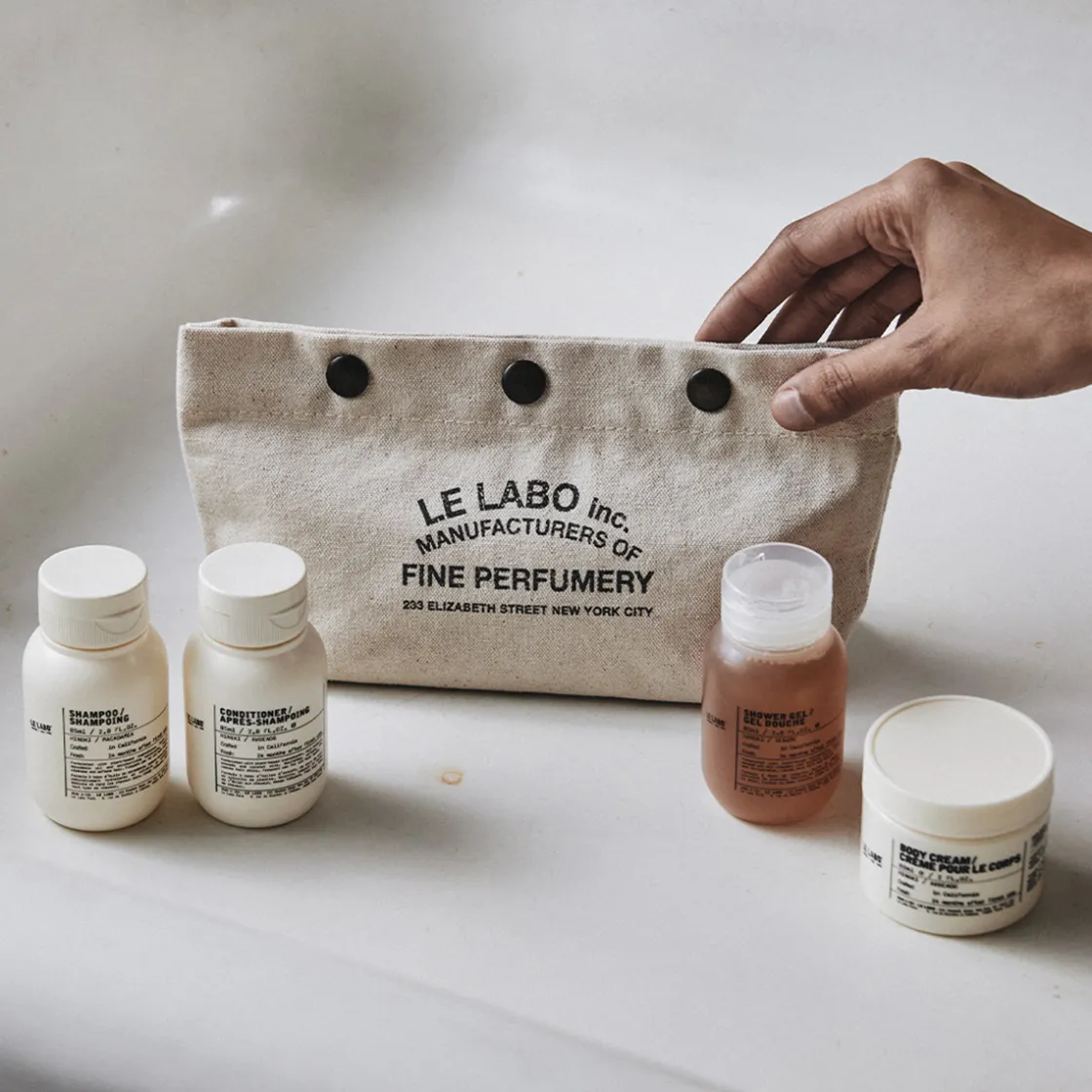 Le Labo fragrances Hinoki Travel Set Discount