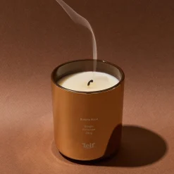 Leif Holiday Buddha Wood Candle 280gr New