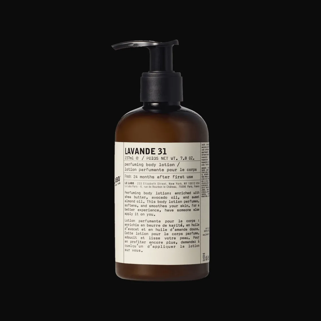 Le Labo fragrances Lavande 31 Body Lotion 237ml