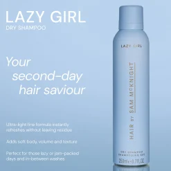 Hair by Sam McKnight Lazy Girl Dry Shampoo 250ml New