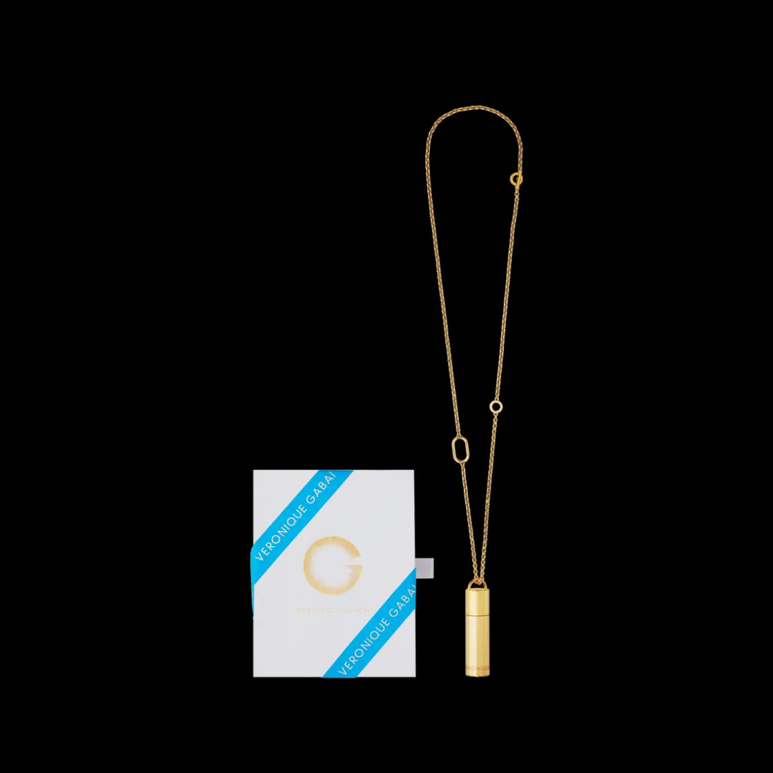 Veronique Gabai Le Spritz Necklace Gold Gold