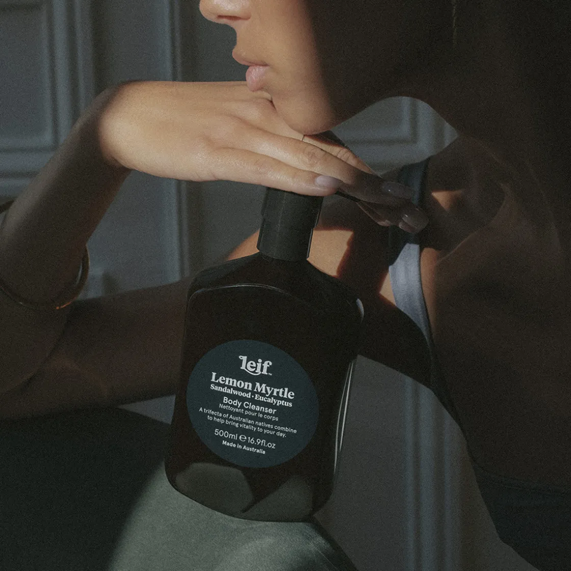 Leif Lemon Myrtle Body Cleanser 500ml Clearance