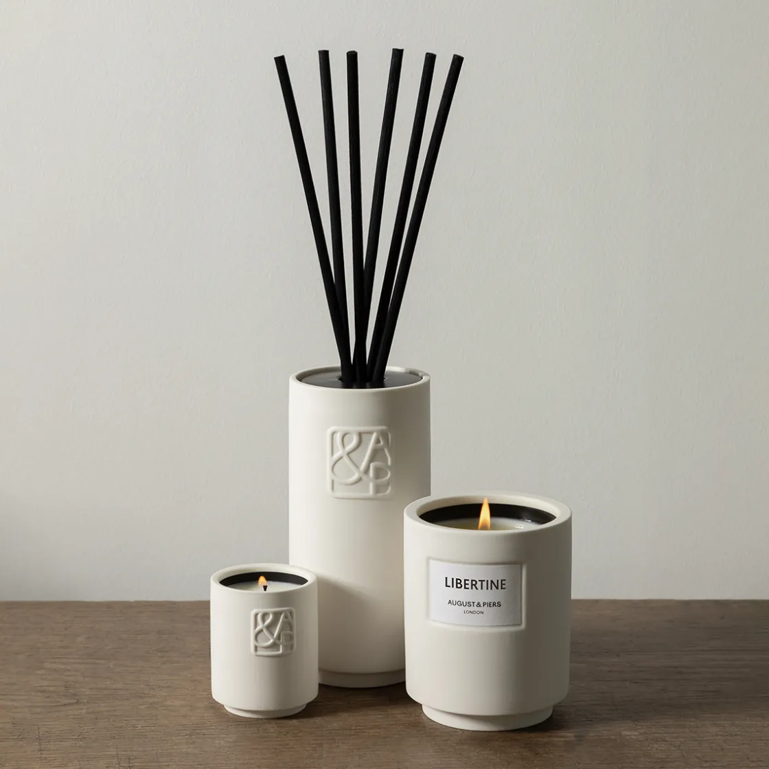 AUGUST&PIERS Libertine Ceramic Diffuser Set 200ml Online