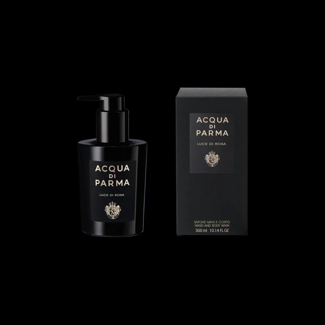 Acqua di Parma Luce di Rosa Hand and Body Wash 300ml New