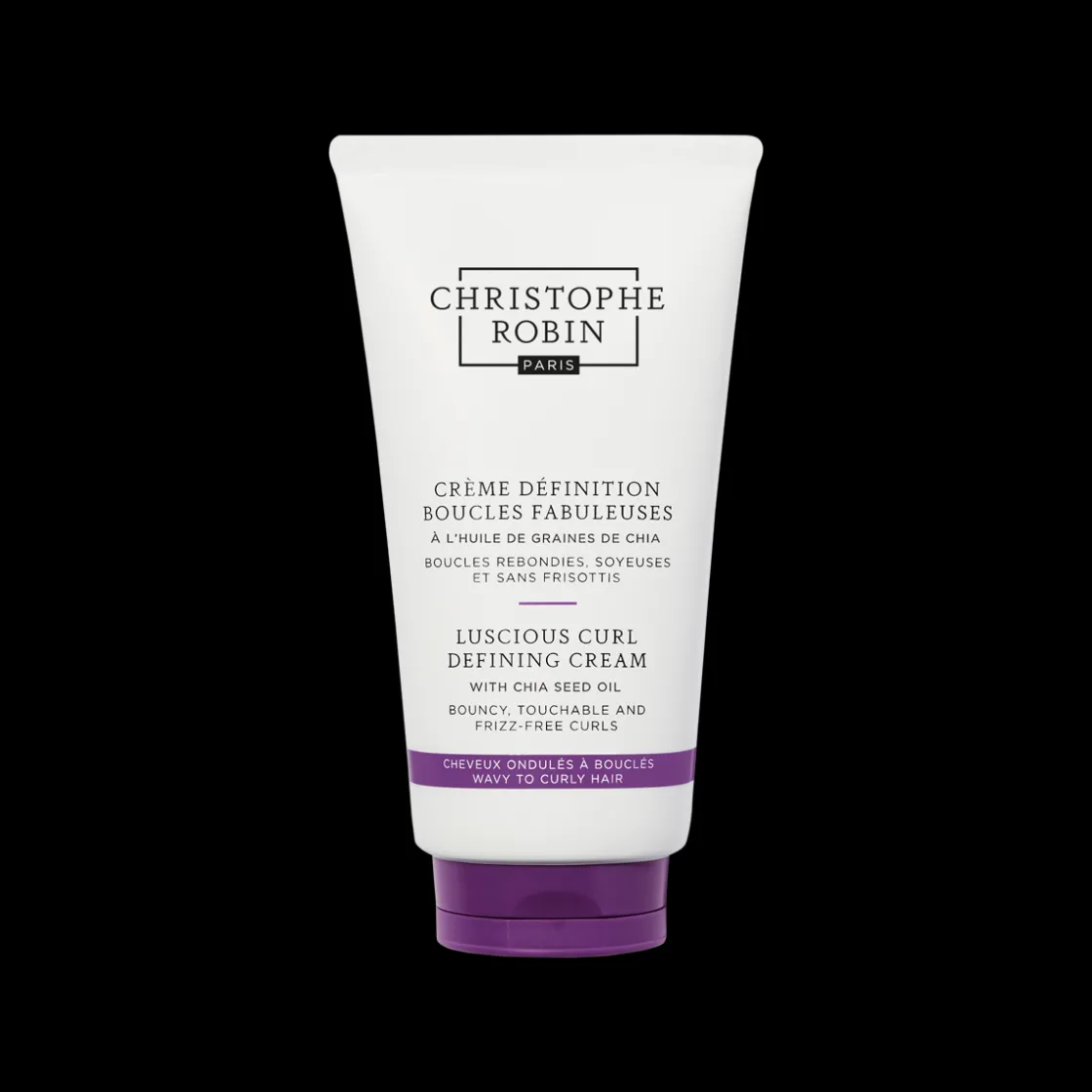 Christophe Robin Luscious Curl Defining Cream Chia Seed 150ml Sale