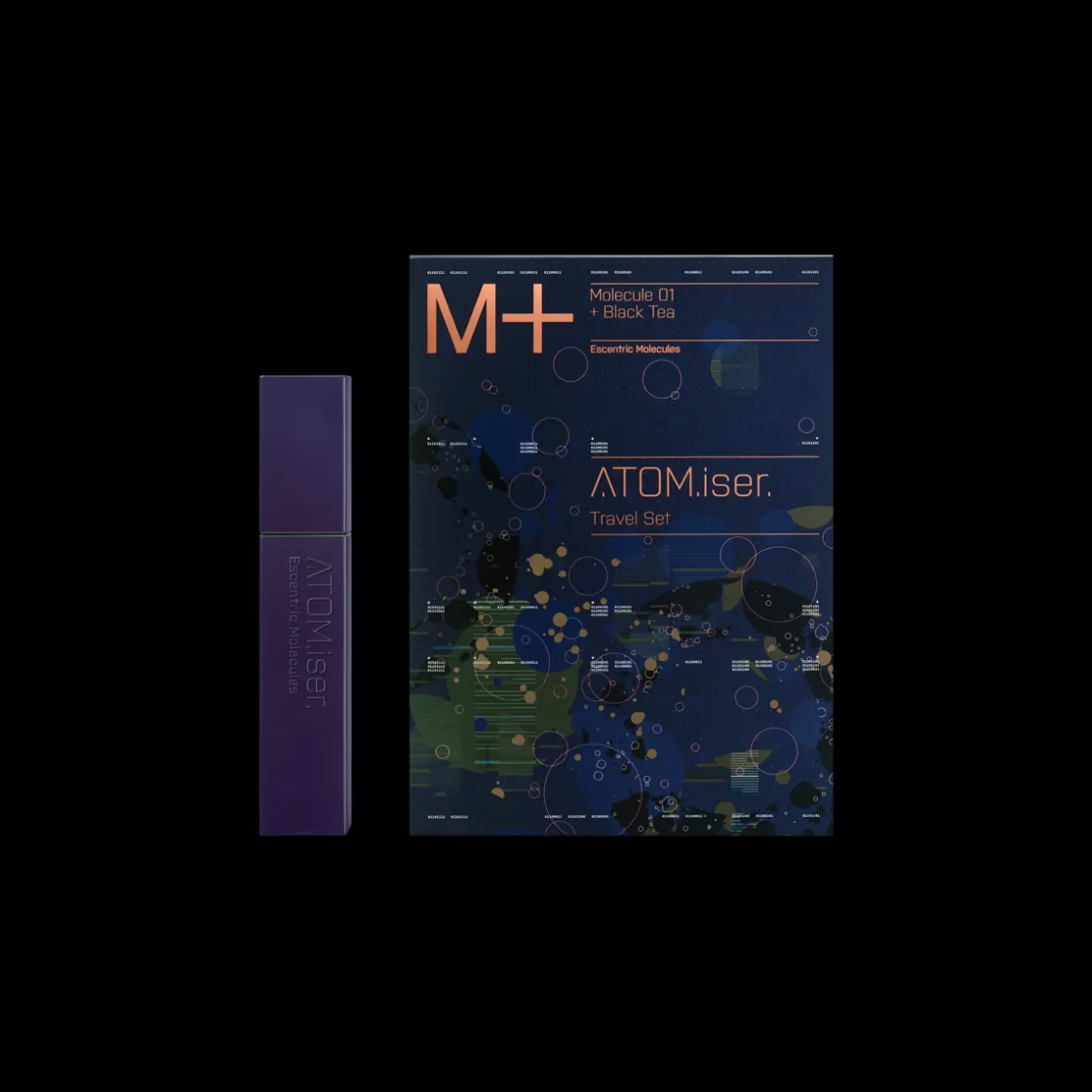Escentric Molecules M+ Black Tea Atomiser Set EDT 3x8,5ml New