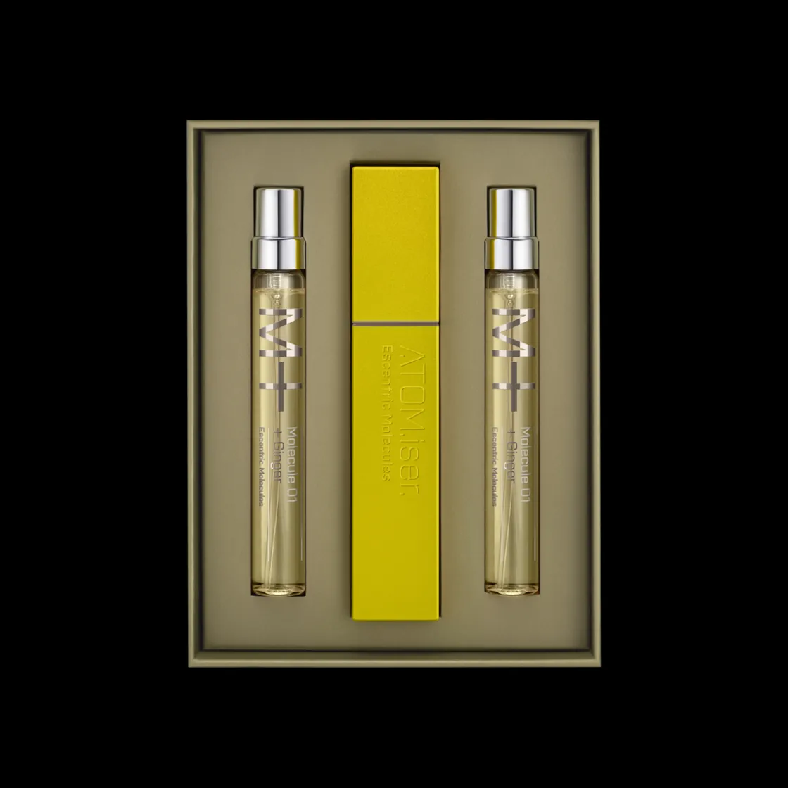 Escentric Molecules M+ Ginger Atomiser Set Eau de Toilette 3x8,5ml Clearance