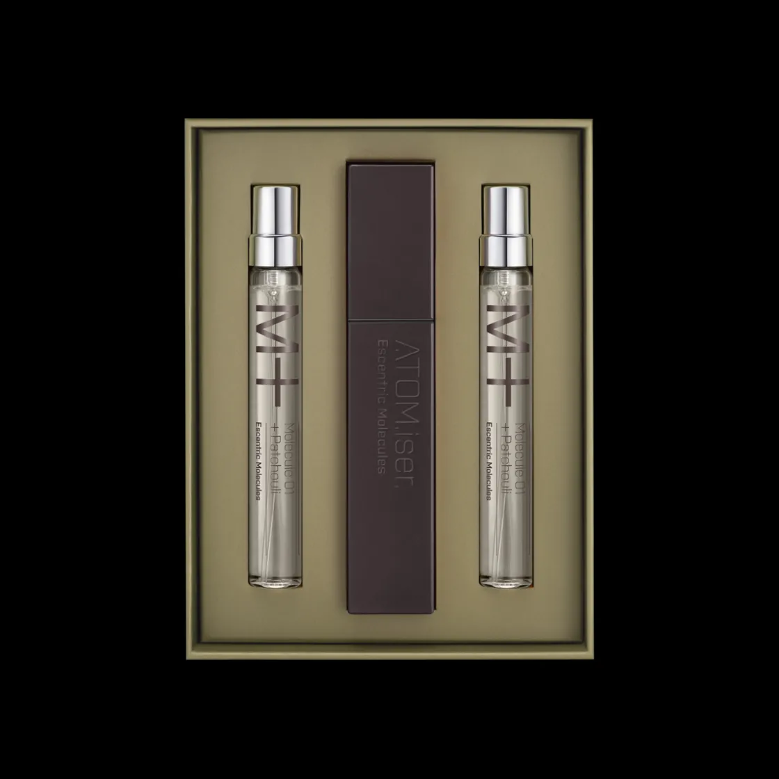 Escentric Molecules M+ Patchouli Atomiser Set EDT 3x8,5ml New