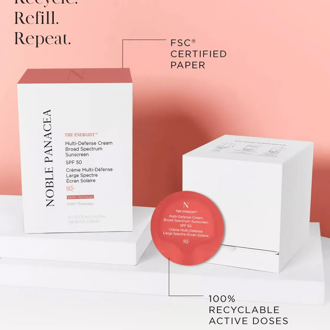 Noble Panacea Multi-Defense lotion SPF 50 Refill 60x1,1ml Online