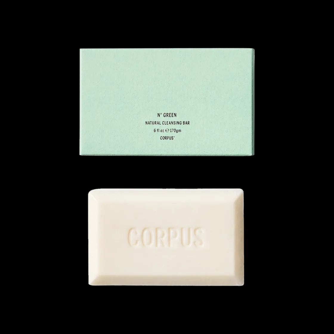 Corpus N Green Natural Cleansing Bar 170gr Hot