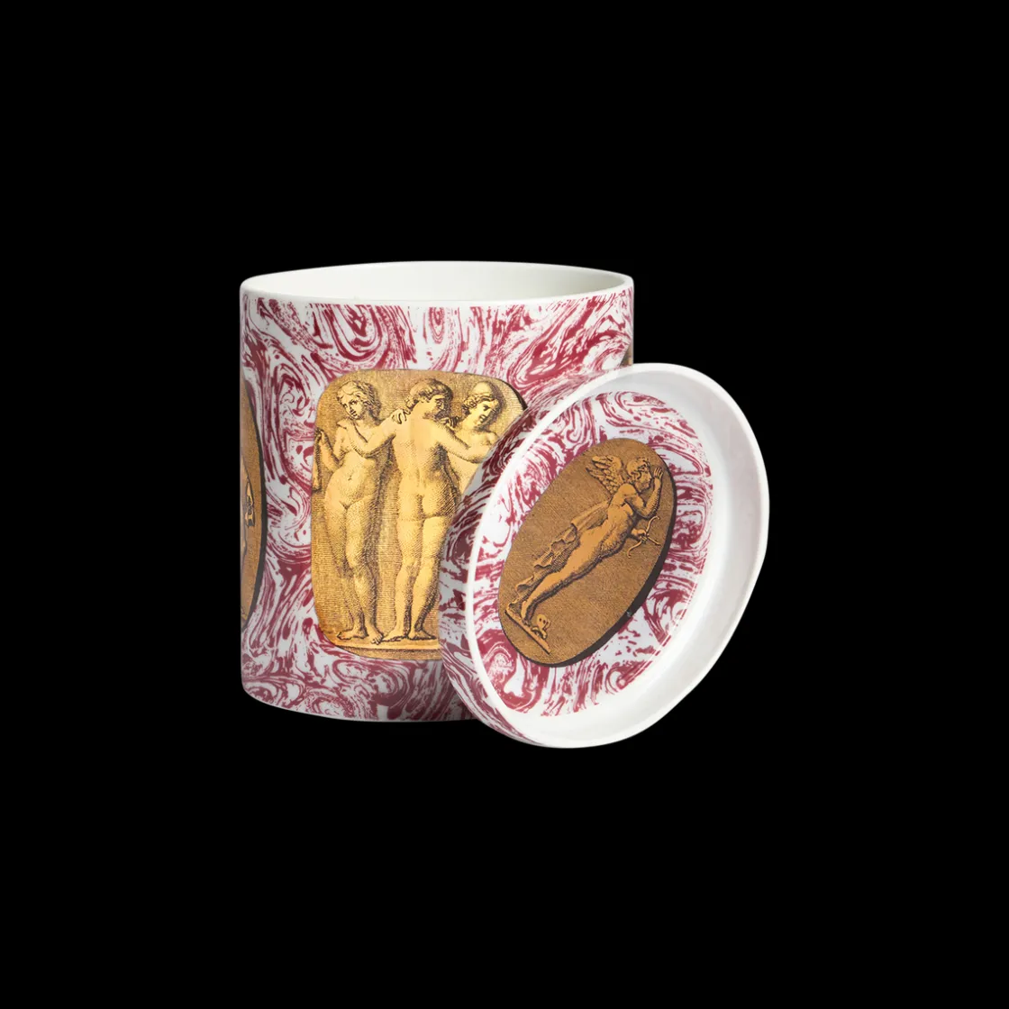 Fornasetti Profumi Nel Mentre Candle Reperti Immaginazione 1020gr New