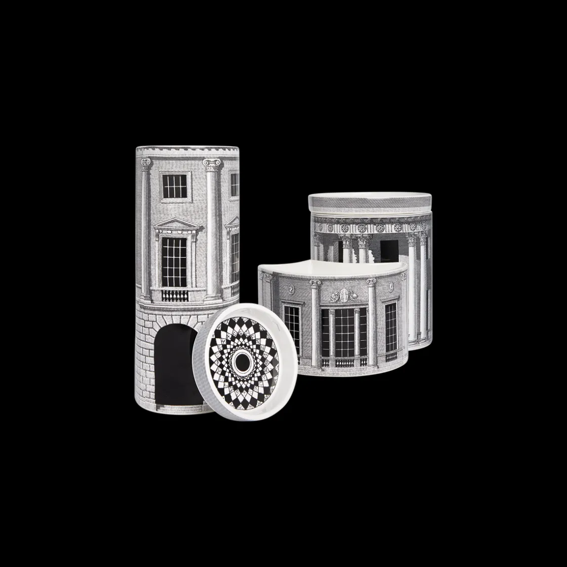 Fornasetti Profumi Nel Mentre Candle Set Architettura