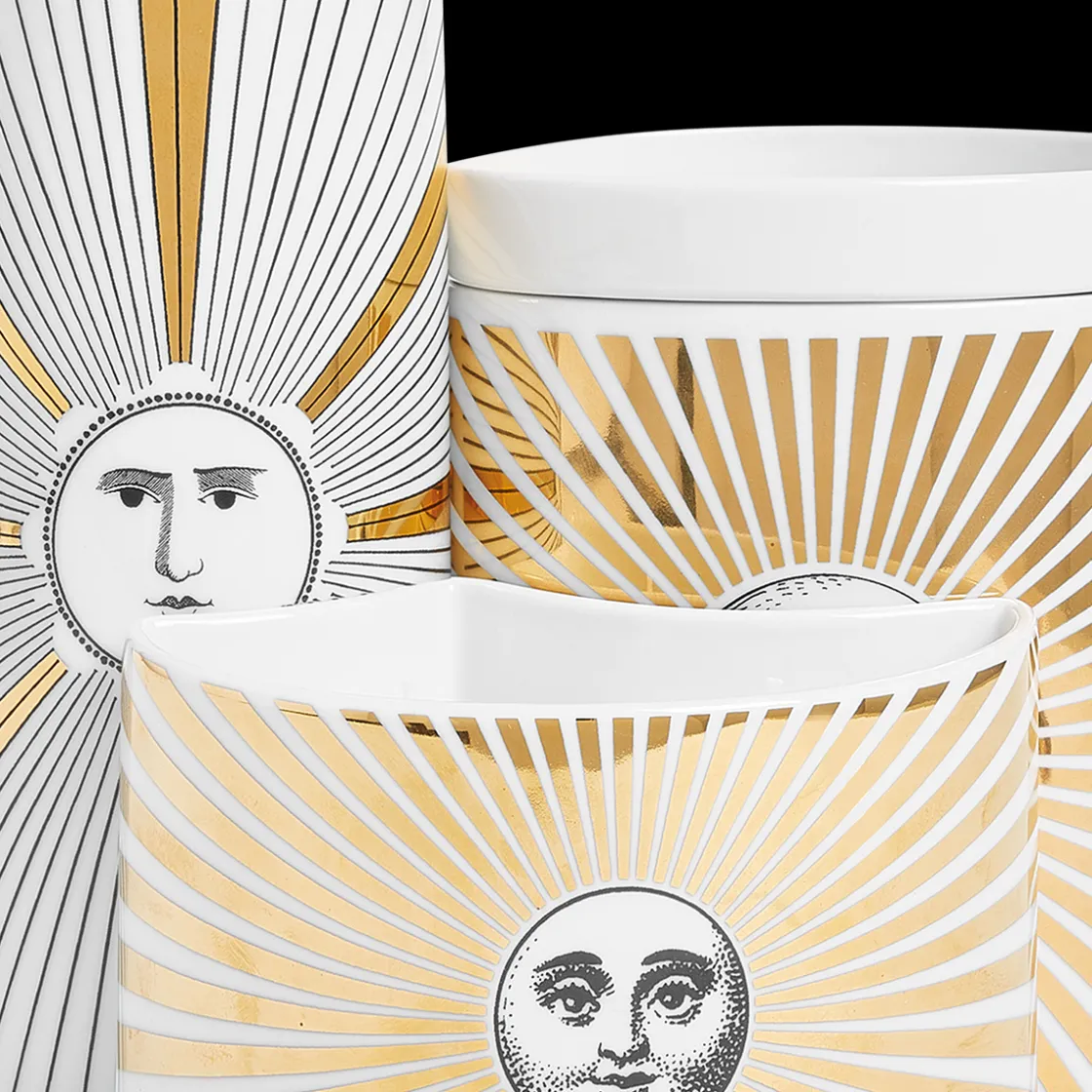 Fornasetti Profumi Nel Mentre Scented Candle Set Soli Outlet