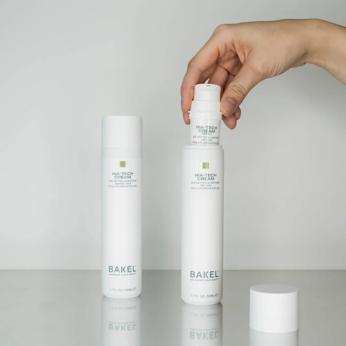 Bakel Nia-Tech Cream Dry Skin Case & Refill 50ml Hot
