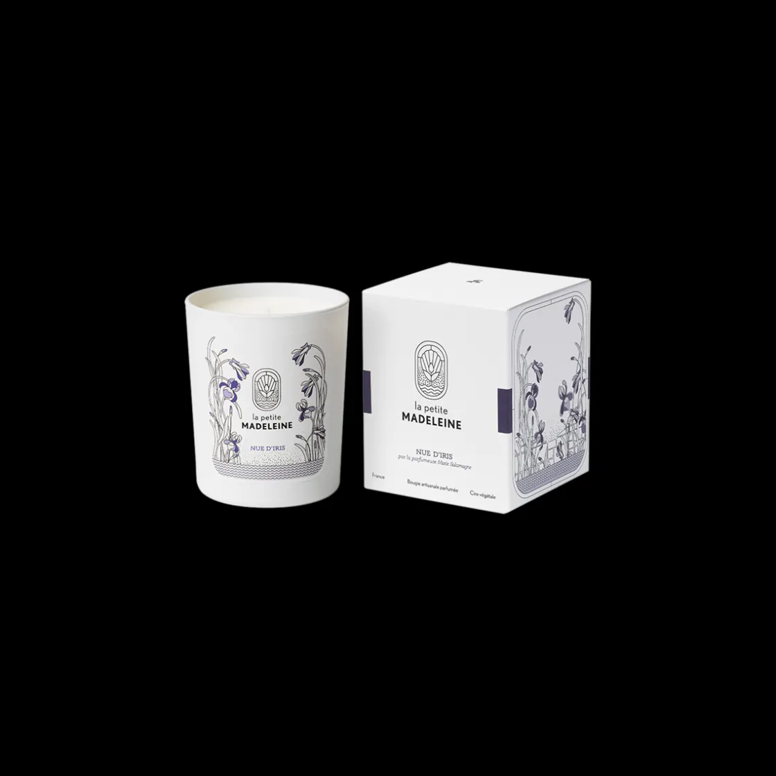 La petite Madeleine Nue d'Iris Scented Candle 180gr