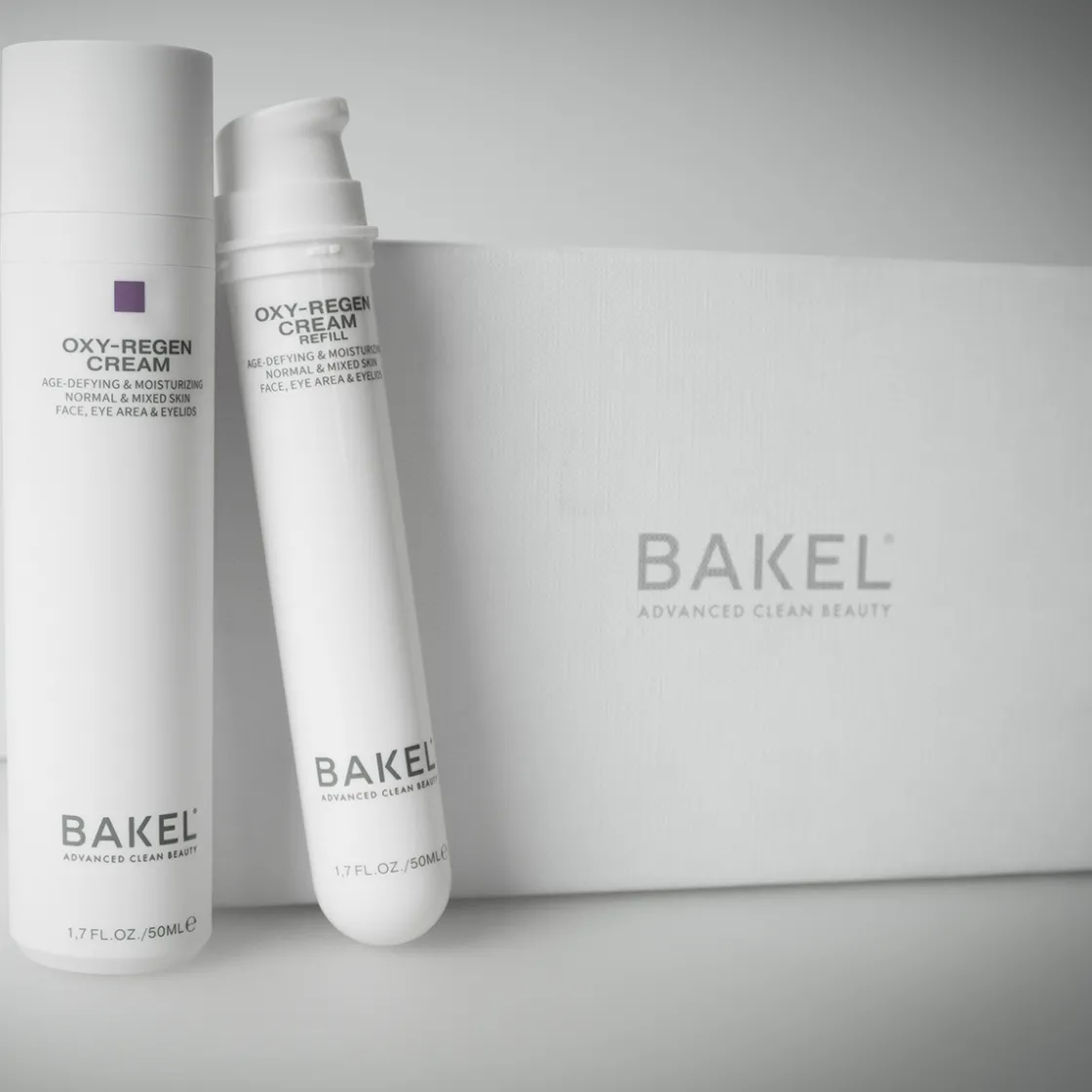 Bakel Oxy-Regen Cream Case & Refill 50ml Best
