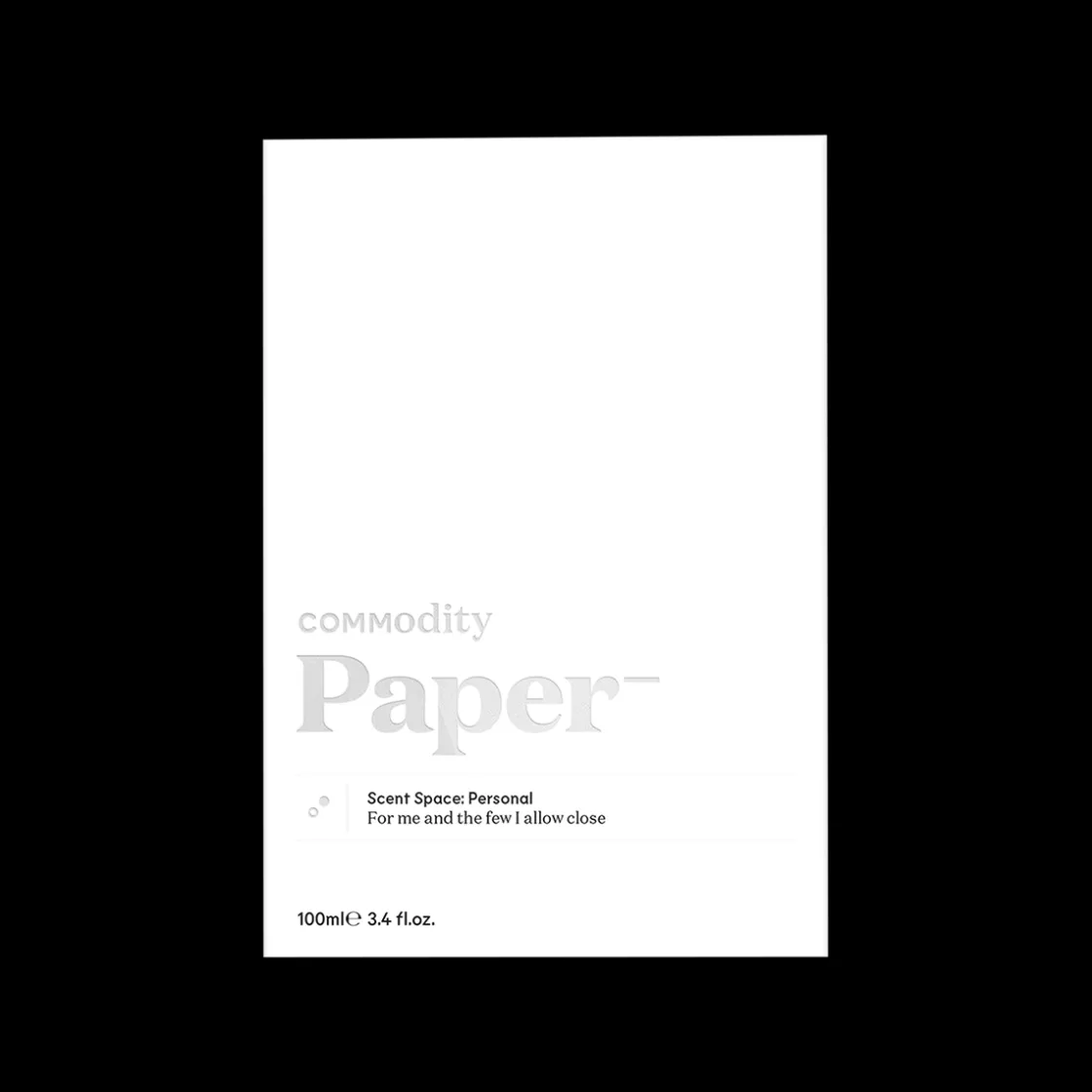 Commodity Paper- Personal 100ml