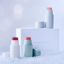 Westman Atelier Petite Baby Cheeks Blush Stick Trio Petal, Jam & Chouchette Hot
