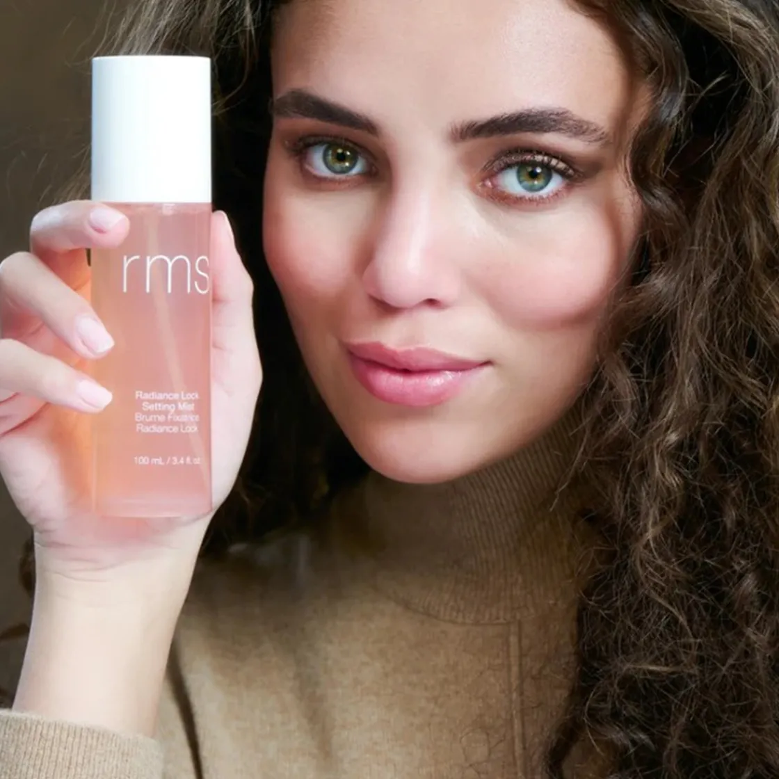 RMS Beauty Radiance Lock Setting Mist 100ml New