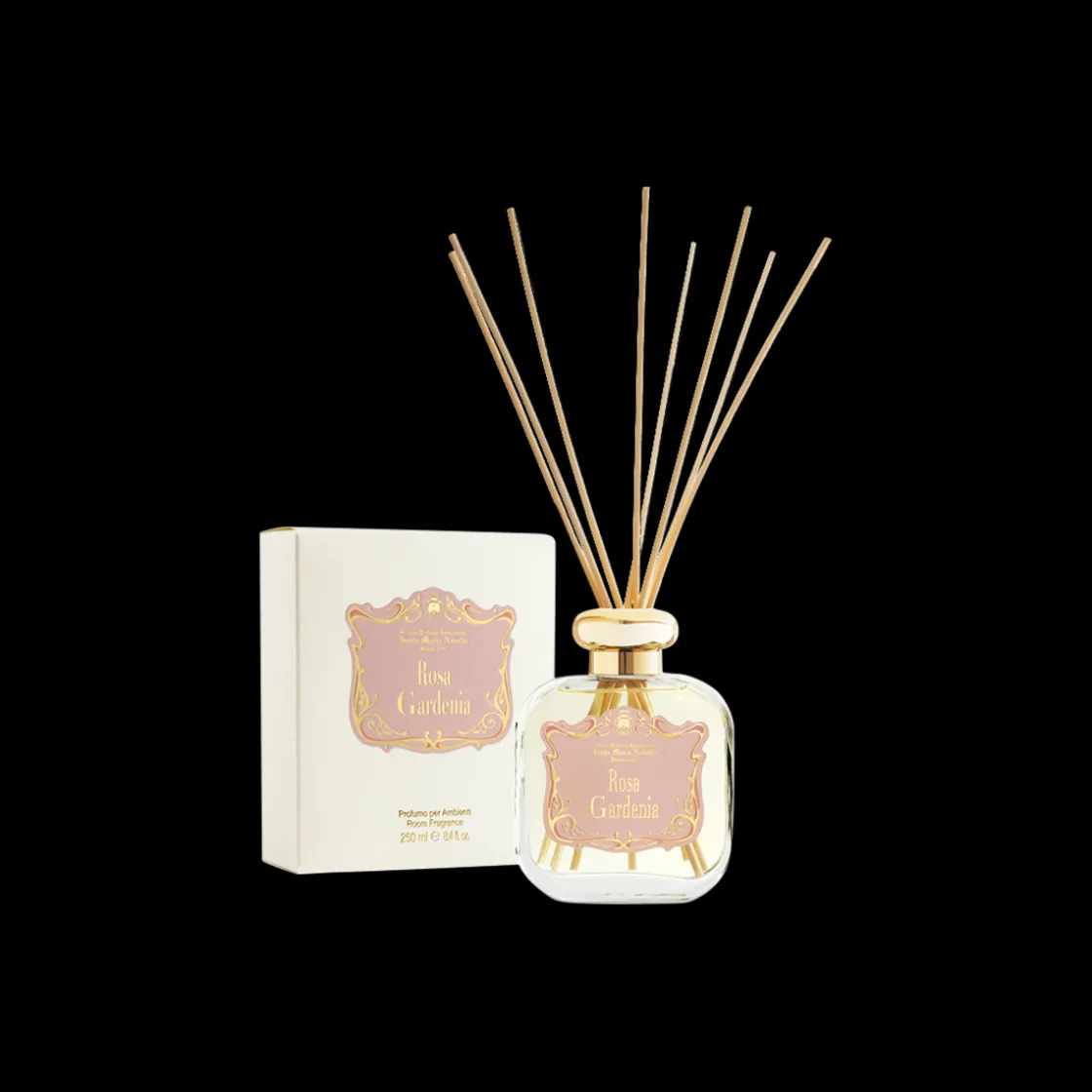 Santa Maria Novella Rosa Gardenia Room Fragrance Diffuser 250ml New