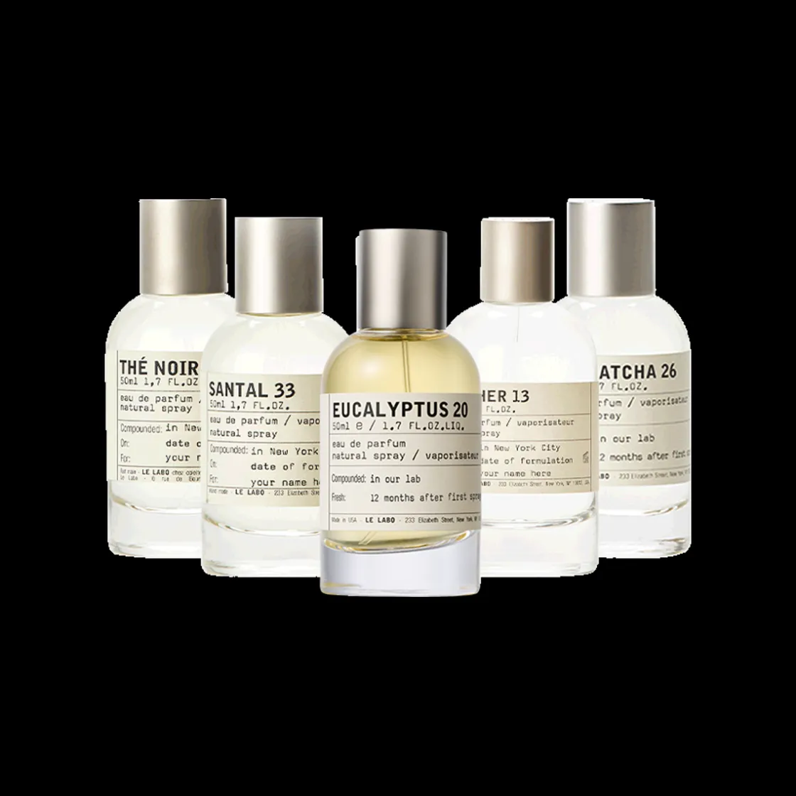 Sample service Sample Set Le Labo 5x1,5ml Hot
