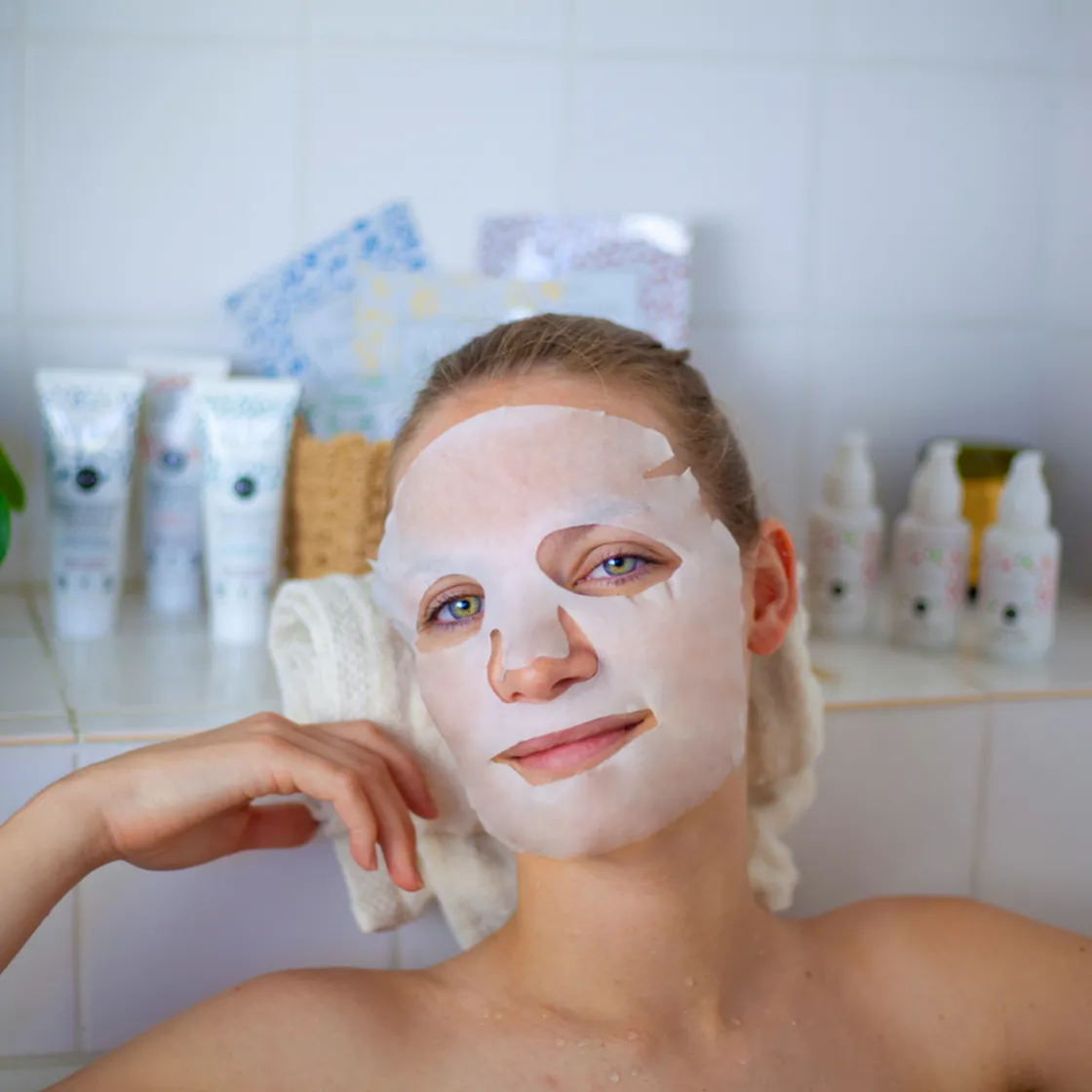 Les Poulettes Set of 4 Masks Clearance